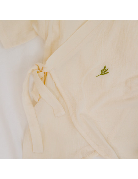 kimono-salopetă pentru bebeluși și copii din bumbac