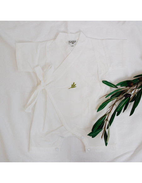 kimono-salopetă-pentru-copii-si-bebelusi-bumbac-alb