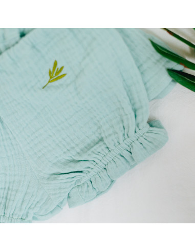 chiloței muselină verde mentă