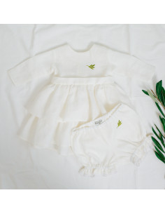 rochiță botez din in