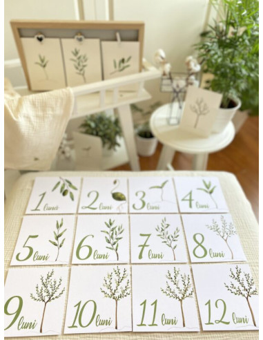 Cartonașe aniversare – milestone cards